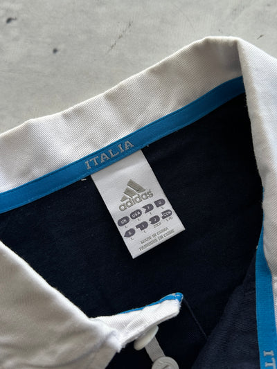 Adidas FIR Italia Heavyweight Rugby Polo Shirt (L)