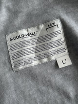 A Cold Wall ACW mock Neck pigment dyed heavyweight T Shirt (L)