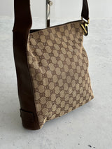 Vintage Gucci GG Canvas Shoulder Bag (One Size)