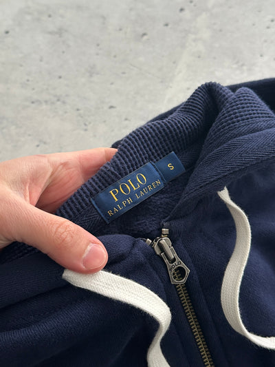 Ralph Lauren Big Logo Kenya Heavyweight Zip Up Hoodie (M)