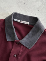 Moncler Maglia Long Sleeve Polo Shirt (S)