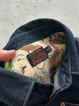 Evisu Gull Wing Multi Pocket Denim Shirt (S)