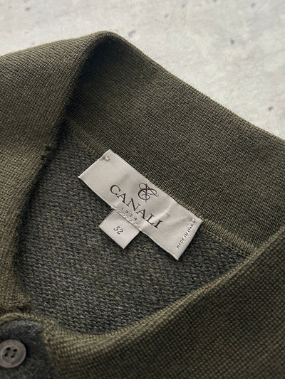 Canali Wool Cashmere Pullover Knit Jumper (L)