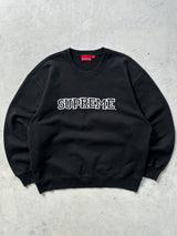 AW/21 Supreme Shattered Logo Fleece Lined Sweatshirt (XL)