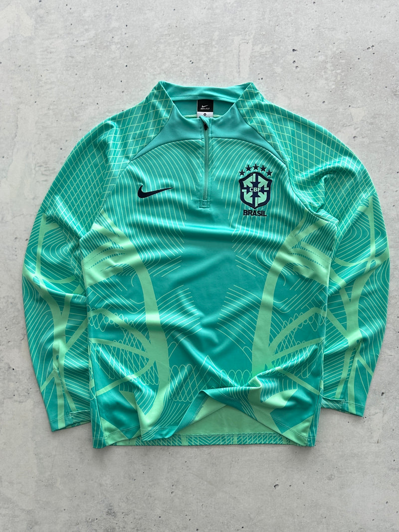 2022 Nike Brazil strike Elite ADV long sleeve Shirt (M)