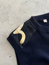 00's Evisu Ribbed Knit Vest (S)