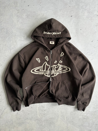 Broken Planet Heavyweight Zip Up Hoodie (L)