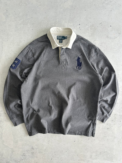 Ralph Lauren Big Logo Heavyweight Rugby Shirt (XL)