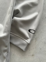 Deadstock 00's Oakley Embroidered Long Sleeve Polo Shirt (M)