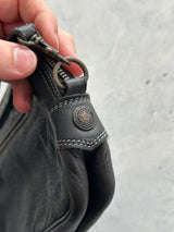 Vintage CP Company Leather Wash Bag / Pouch (One Size)