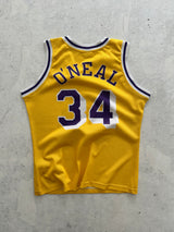 90’s LA Lakers NBA 'O'Neal 34' Jersey (S)