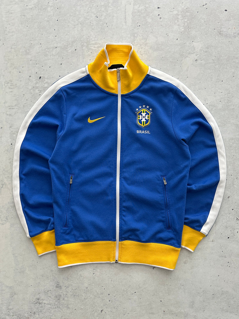 2010/11 Nike Brazil World Cup Zip Up Track Jacket (S)