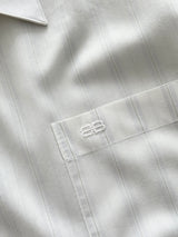Vintage Balenciaga Vertical stripe Long Sleeve Shirt (XL)
