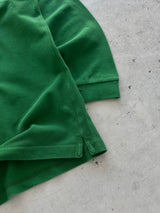 80's Chemise Lacoste heavyweight Long Sleeve Polo Shirt (L)