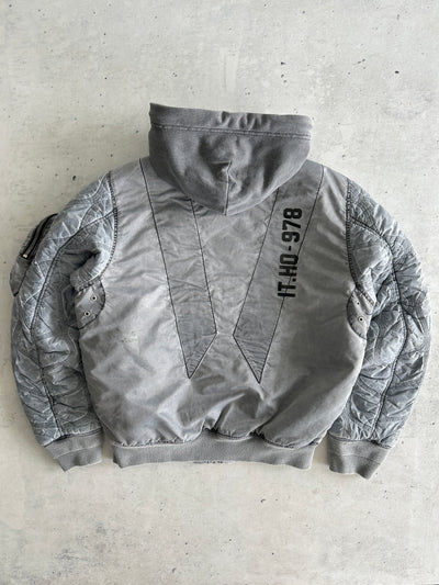 Diesel Zip Up Puffer Jacket (S)