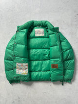 80's Moncler Grenoble Down Fill Zip Up Puffer Jacket / Gilet (L)
