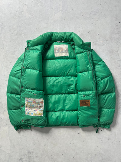 80's Moncler Grenoble Down Fill Zip Up Puffer Jacket / Gilet (L)