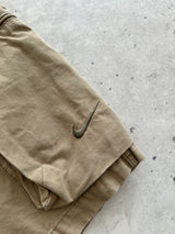 Nike Embroidered Swoosh relaxed Ripstop Shorts (M)