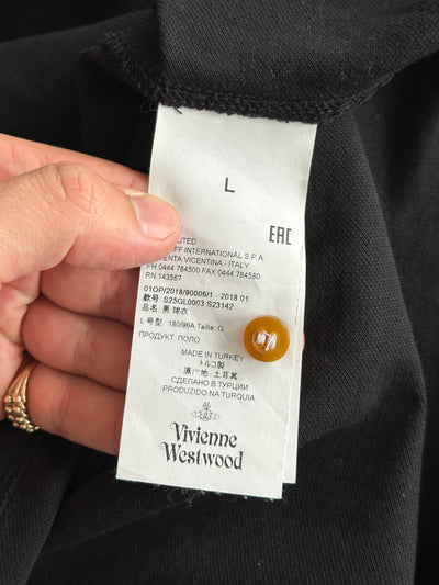 Vivienne Westwood Long Sleeve Polo Shirt (L)