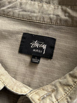 Stussy quality work gear Ripstop heavyweight overshirt (L)