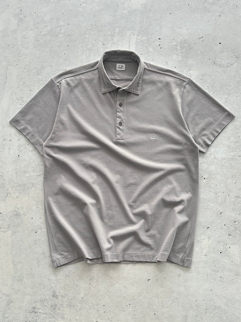 SS/99 vintage CP Company Embroidered Logo Polo Shirt (L)