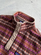 Patagonia Aztec Patterned Pullover Fleece (Women's L)