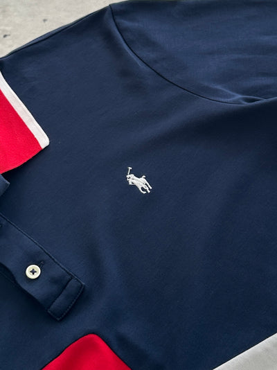 Ralph Lauren colour block Polo Shirt (L)