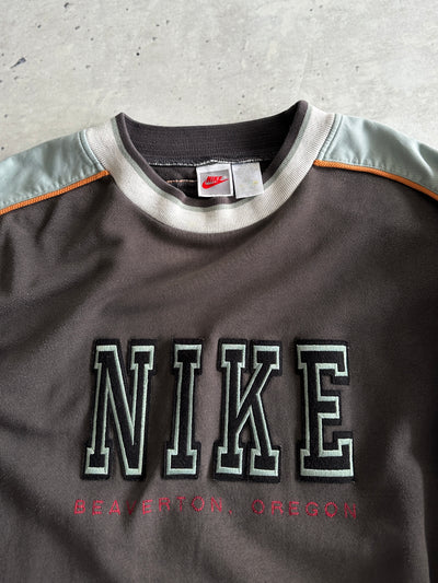 90's Nike Oregon Spell Out Crewneck Sweatshirt (XXL)