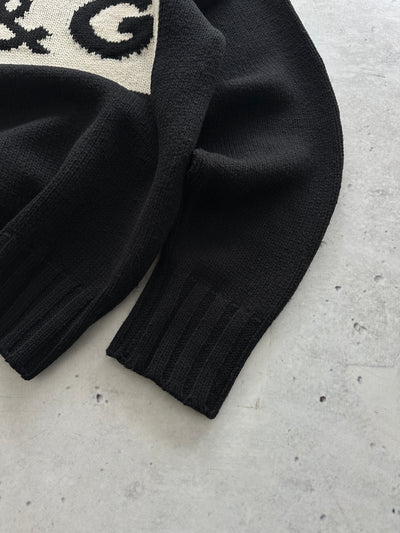 Dolce & Gabbana Chunky Wool Knit Turtle Neck Jumper (M)