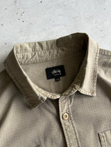 Stussy quality work gear Ripstop heavyweight overshirt (L)