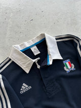 Adidas FIR Italia Heavyweight Rugby Polo Shirt (L)