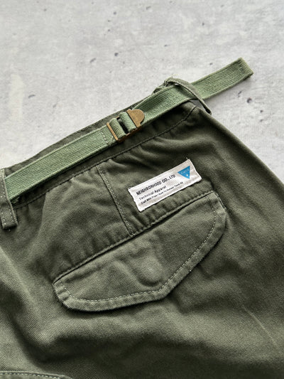 Neighborhood Denim Cargo Shorts (W30)