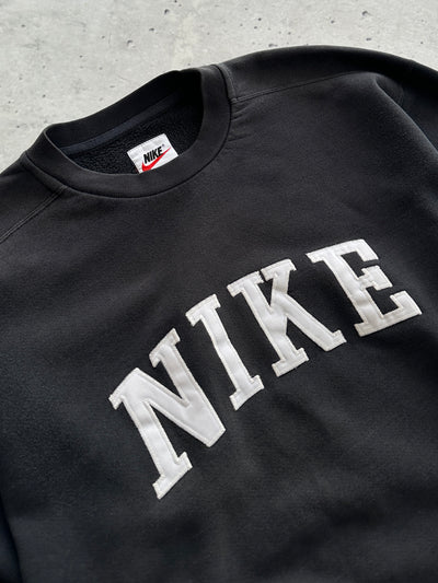 90's Nike Spell Out Crewneck Sweatshirt (L)