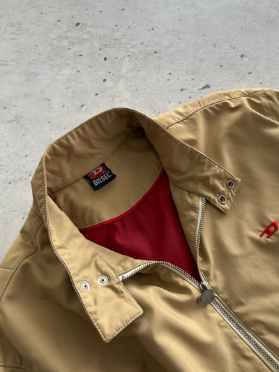 Vintage Diesel Embroidered Logo Zip Up Jacket (L)