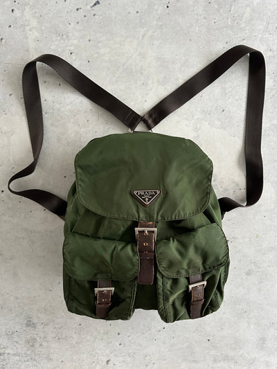 Vintage Prada Nylon Backpack (One Size)