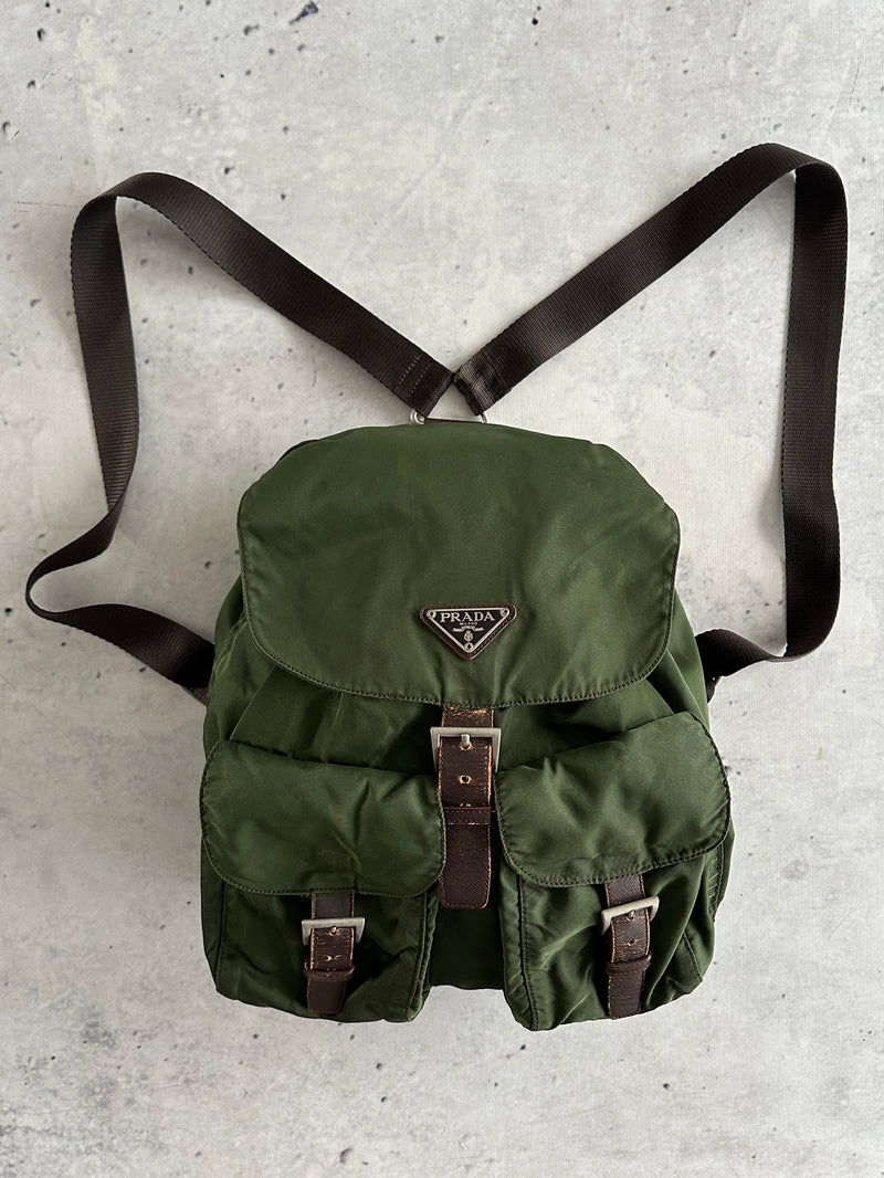 Vintage Prada Nylon Backpack (One Size)