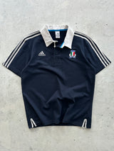 Adidas FIR Italia Heavyweight Rugby Polo Shirt (L)