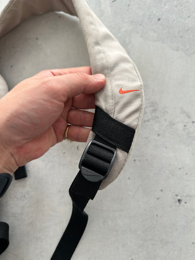 90's Nike Embroidered Swoosh Ripstop Backpack (One Size)