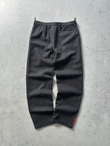00's Prada Sport Relaxed loose Leg Wool Trousers (W32 x L31)