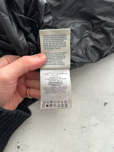 Moncler Daniel Quilted Down Zip Up Jacket (S)