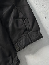 Barbour International Wax delta Zip Up hooded Jacket (L)