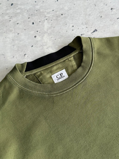 CP Company Lens Overdyed Heavyweight Sweatshirt (S)