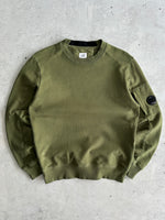 CP Company Lens Overdyed Heavyweight Sweatshirt (S)