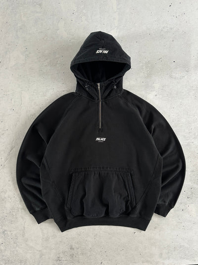 AW/22 Palace 1/4 Zip Heavyweight Pullover Hoodie (XL)