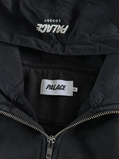 AW/22 Palace 1/4 Zip Heavyweight Pullover Hoodie (XL)