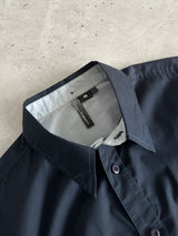 00's Oakley embroidered logo Graphic Long Sleeve Shirt (M)