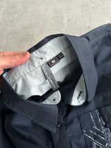 00's Oakley embroidered logo Graphic Long Sleeve Shirt (M)