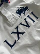 90's Ralph Lauren Big Logo Rugby Shirt (M)