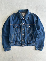 90's Armani Jeans Button Up Denim Jacket (M)
