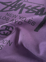 Stussy World Tour Heavyweight Crewneck Sweatshirt (S)